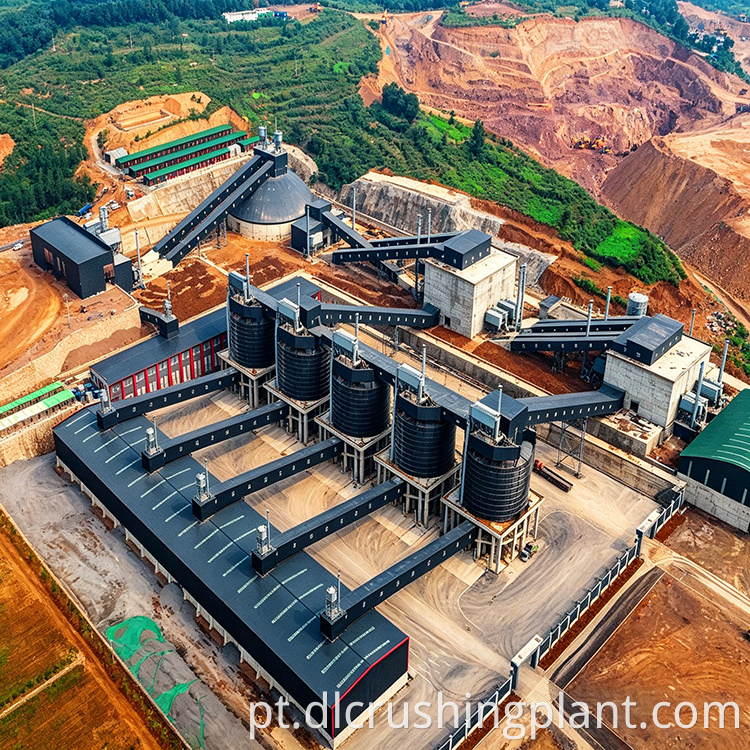 Planta agregada de 10 milhões de tpa 10 million tpy aggregate plant